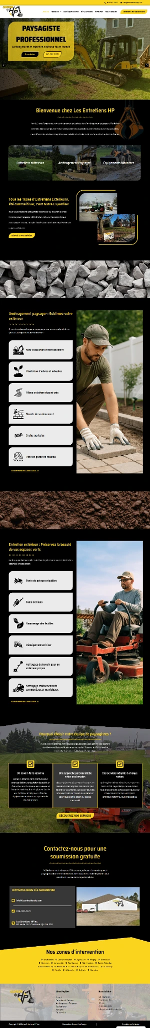Les Entretiens HP homepage